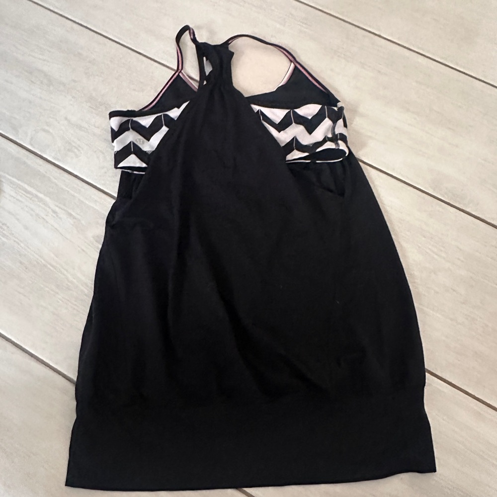 Lululemon Athletica No Limits Black and White Tank Top - Picture 3 of 6
